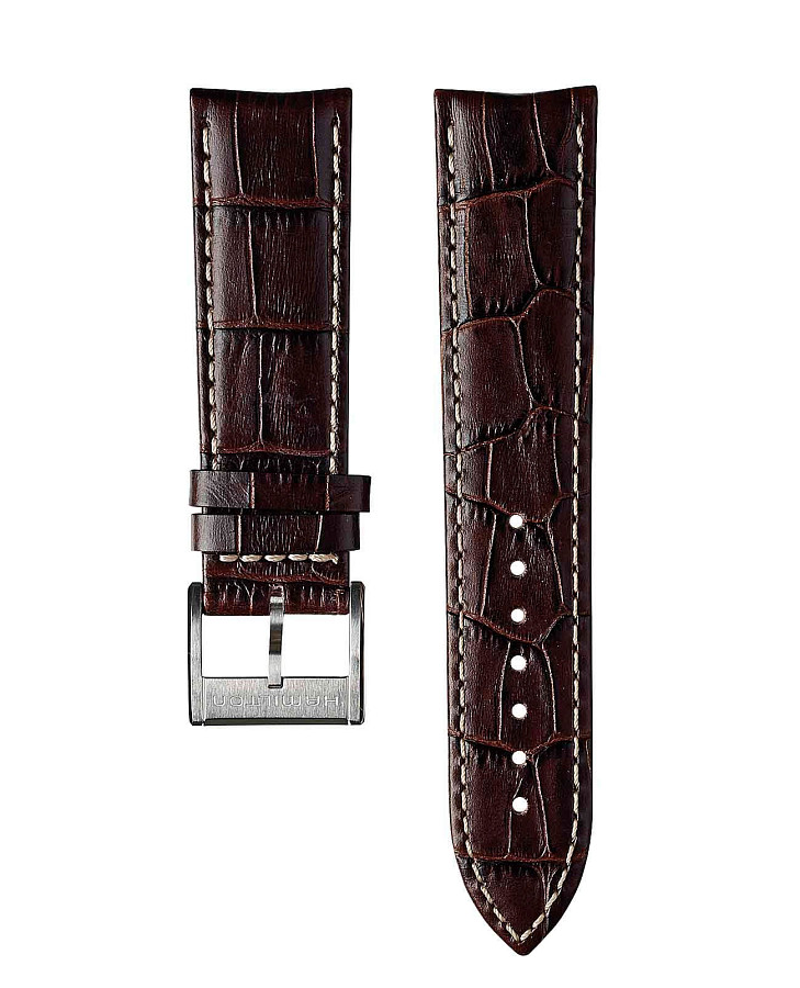 Часы Hamilton Jazzmaster Small Second Auto H38655515 — мужские, кожаный