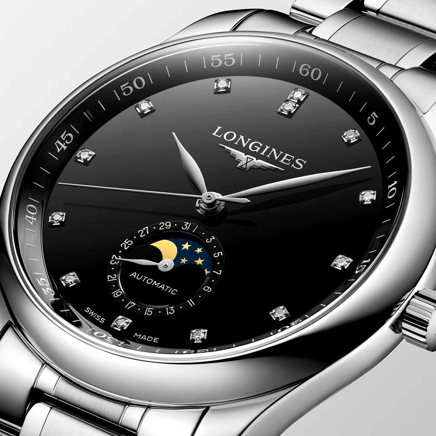 Часы Longines Master Collection L2.909.4.57.6 — механические, сталь металл