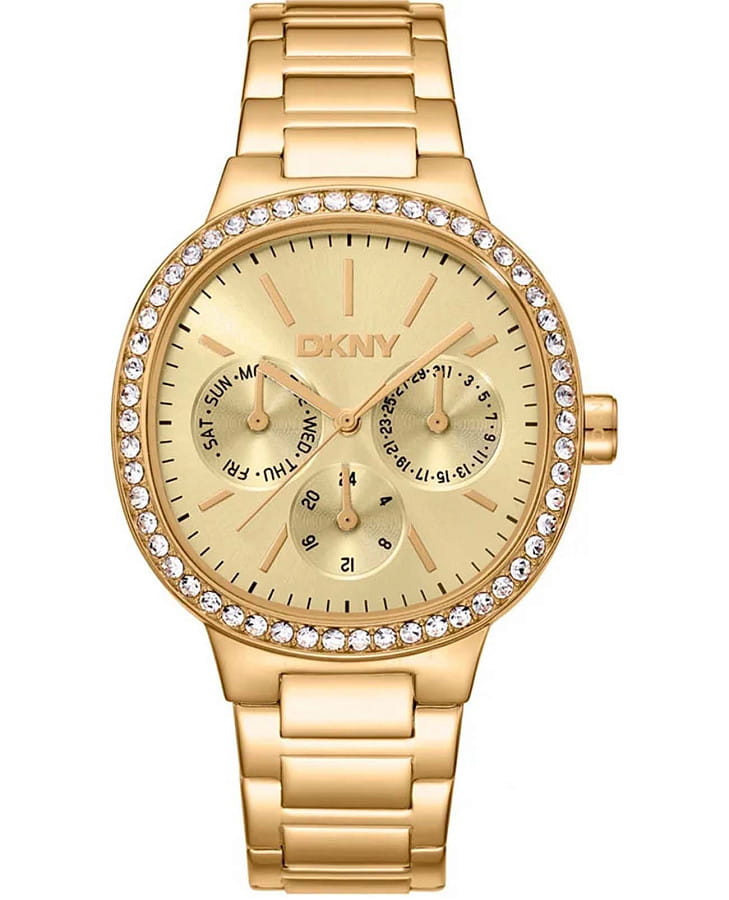 Часы DKNY Evening DK1L084M0065 — женские, шампань