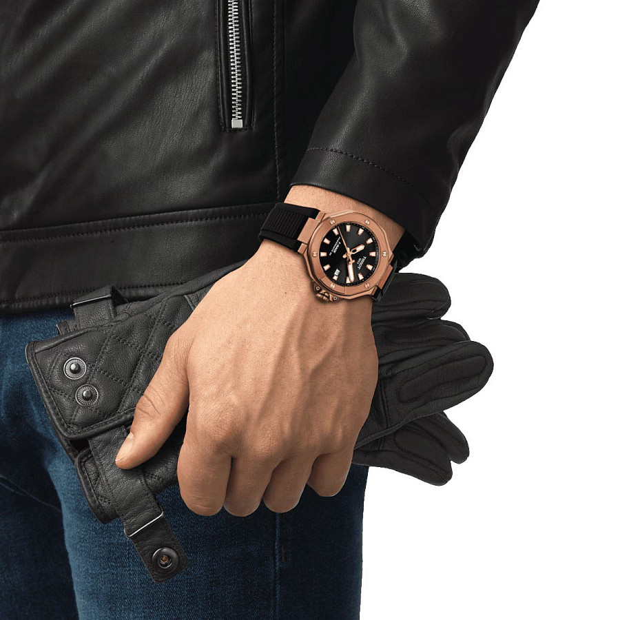 Часы Tissot T-Race Powermatic 80 T141.807.37.051.00 — мужские, тканевый