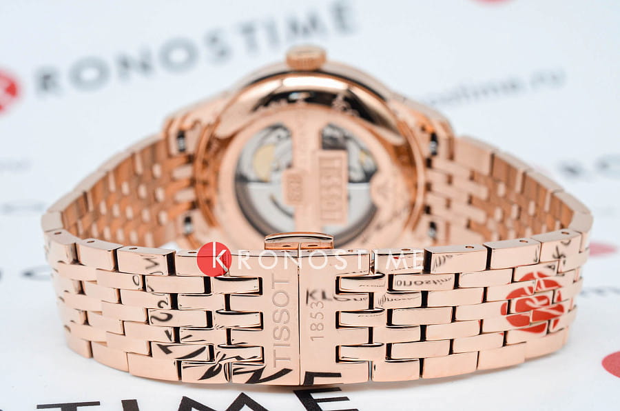 Часы Tissot Le Locle T006.407.33.093.00 — нержавеющая сталь с pvd-покрытием, мужские