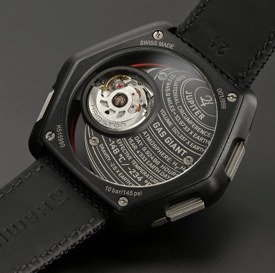 Часы Hamilton American Classic ODC X-03 Auto H51598990 — титан металл