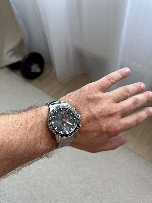 Фото покупателя: Швейцарские наручные часы Tissot SuperSport Chrono T125.617.11.051.00 с хронографом