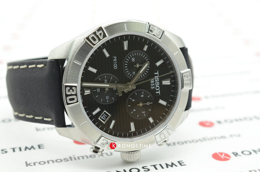 Часы Tissot PR 100 Sport Gent Chronograph T101.617.16.051.00 — Швейцария, кварцевые