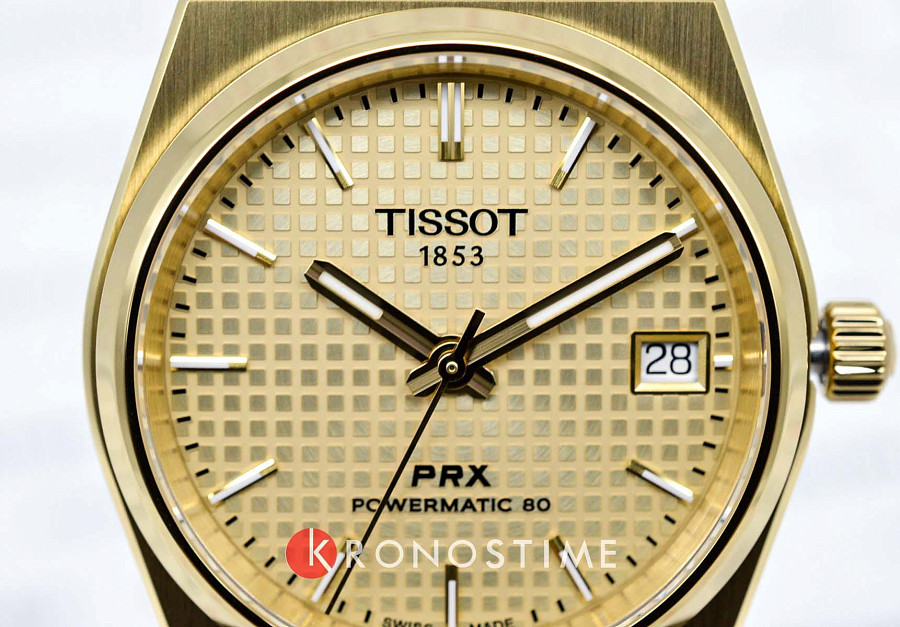 Часы Tissot PRX Powermatic 80 35 mm T137.207.33.021.00 — артикул T1372073302100, женские