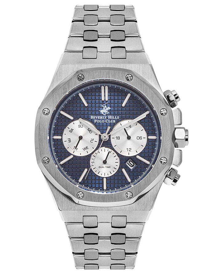 Часы Beverly Hills Polo Club BP3051X.390 — мужские, синий