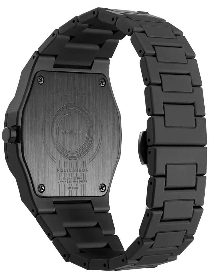 Часы D1 Milano Polycarbon PCBJ27 — Италия, кварцевые