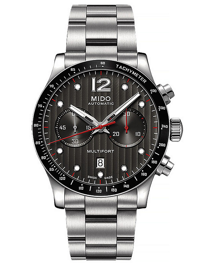 Часы Mido Multifort M025.627.11.061.00 — мужские, черный