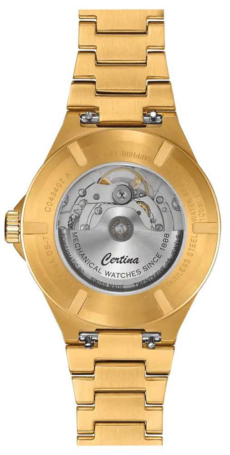 Часы Certina DS-7 Powermatic 80 - C043.407.33.361.00 — артикул C0434073336100