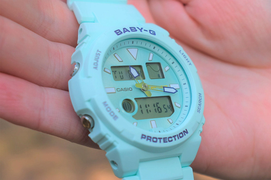 Часы Casio Baby-G G-Lide BAX-100-3A — артикул BAX-100-3A, женские