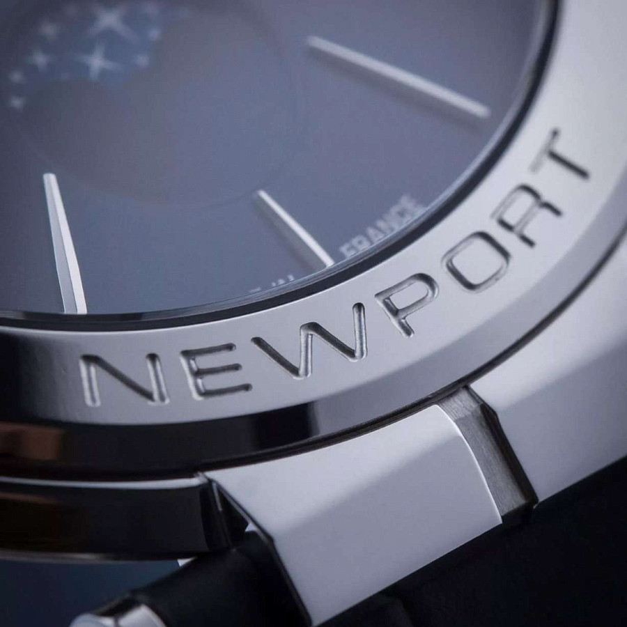 Часы Herbelin Newport Slim 12722AP15 — сталь металл, Франция