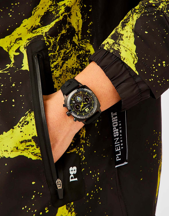 Часы Plein Sport Wildcat PSGBA1023 — кварцевые, сталь металл