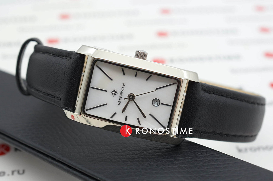 Часы Greenwich Vesta GW 511.11.13 — кварцевые, сталь металл