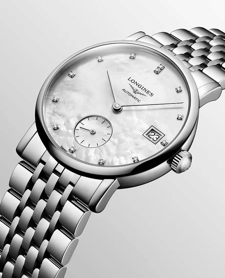 Часы Longines Elegant Collection L4.312.4.87.6 — золото сталь металл, Швейцария