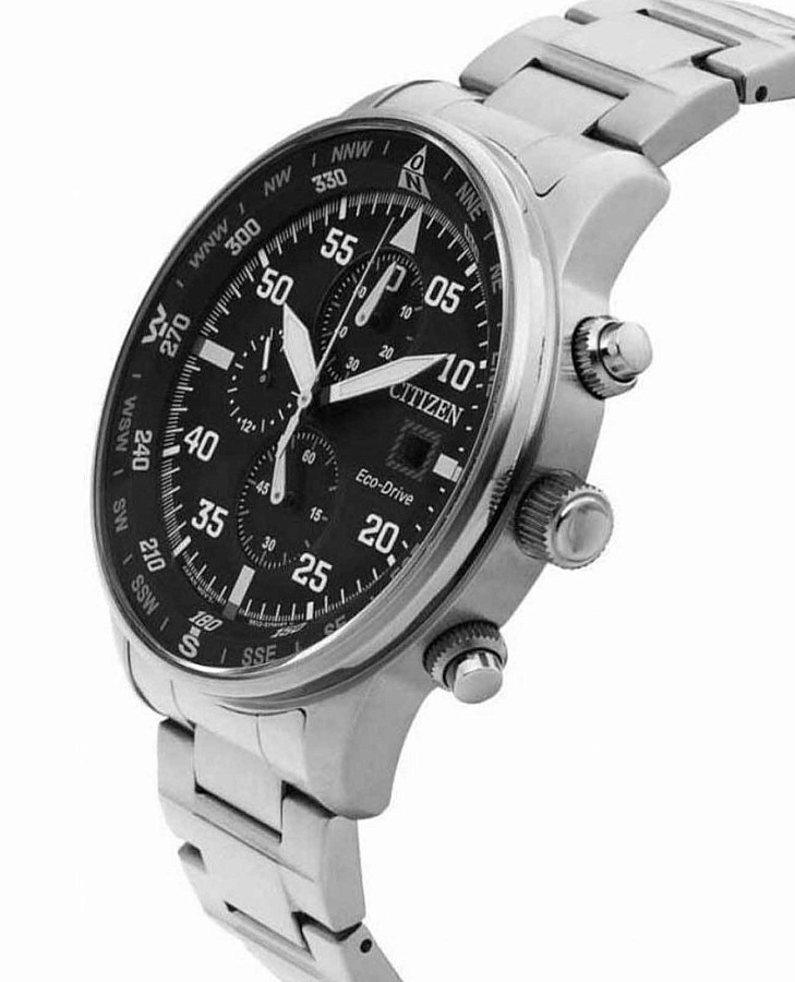Часы Citizen Eco-Drive CA0690-88E — мужские, нержавеющая сталь