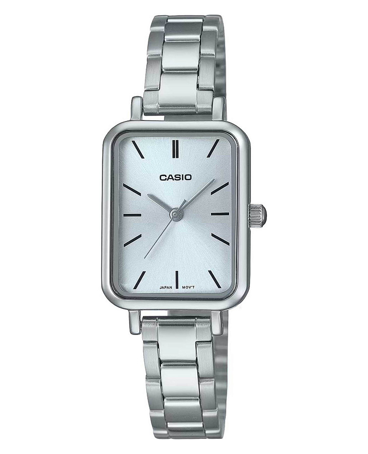 Часы Casio Collection LTP-V009D-2E — женские, серебристый