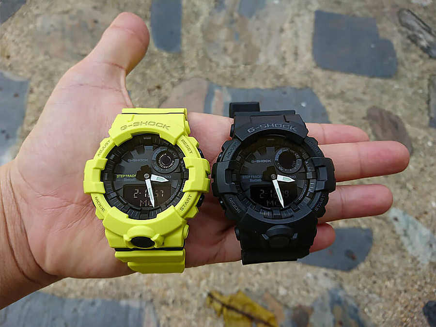 Часы Casio G-Shock GBA-800-9A — Япония, электронные