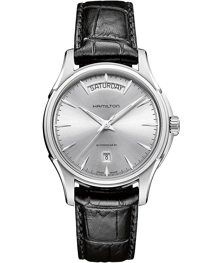 Часы Hamilton Jazzmaster Day Date Auto H32505751 — мужские, серебристый