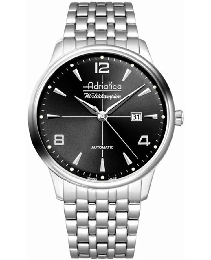 Часы Adriatica A8269.5154NA — мужские, черный