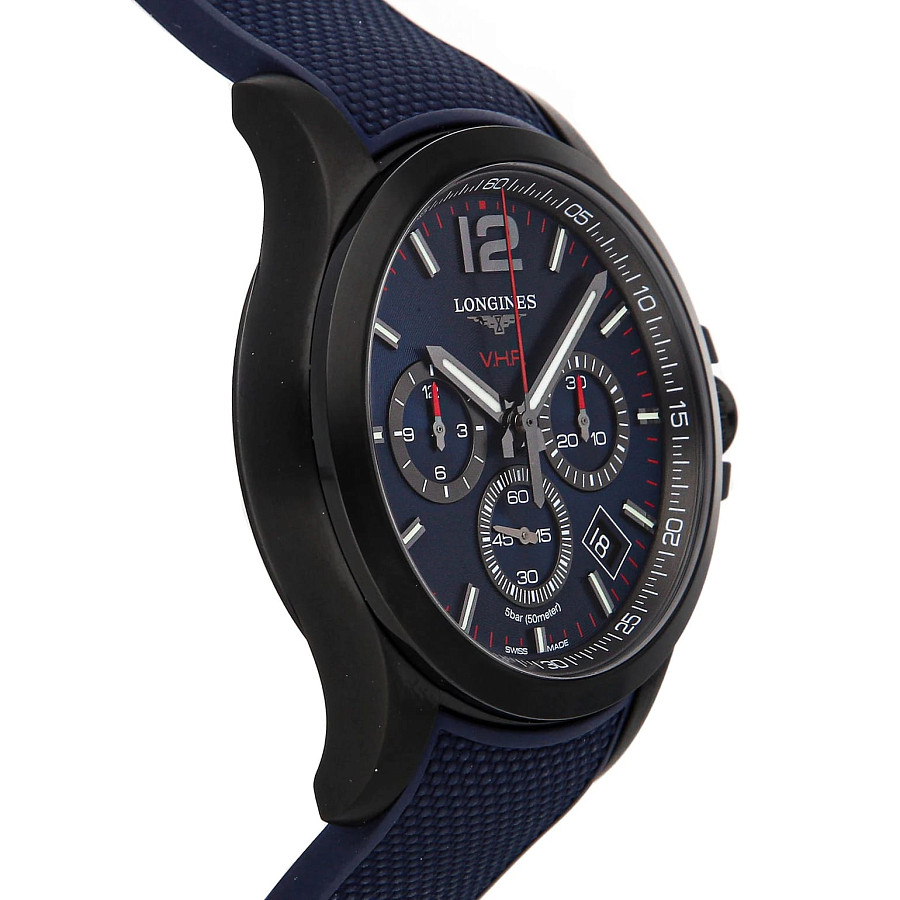 Часы Longines Conquest V.H.P. L3.717.2.96.9 — каучук, мужские