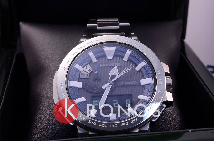 Часы Casio Pro Trek PRX-8000GT-7PR — артикул PRX-8000GT-7PR, мужские