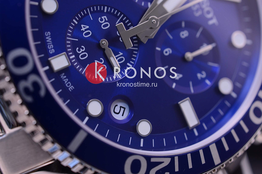 Часы Tissot Seastar 1000 Chronograph T120.417.11.041.00 — Швейцария, кварцевые