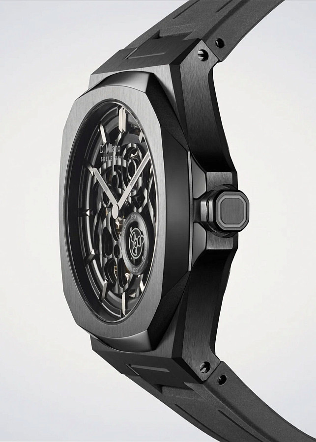 Часы D1 Milano Skeleton SKRJ17 — металл сталь, Италия