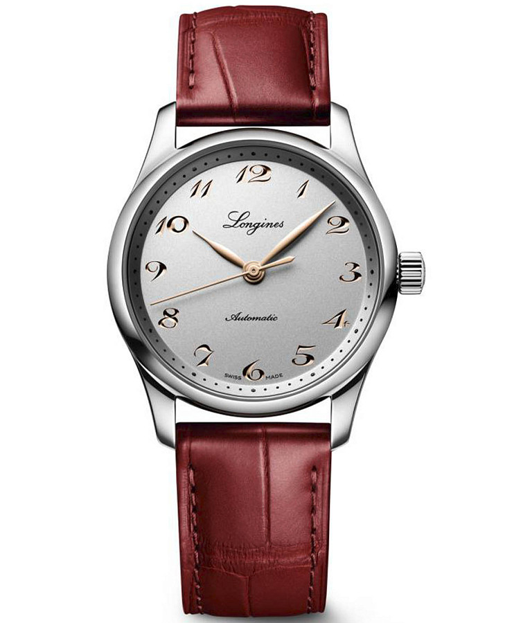 Часы Longines Master Collection L2.357.4.70.2 — женские, серебристый
