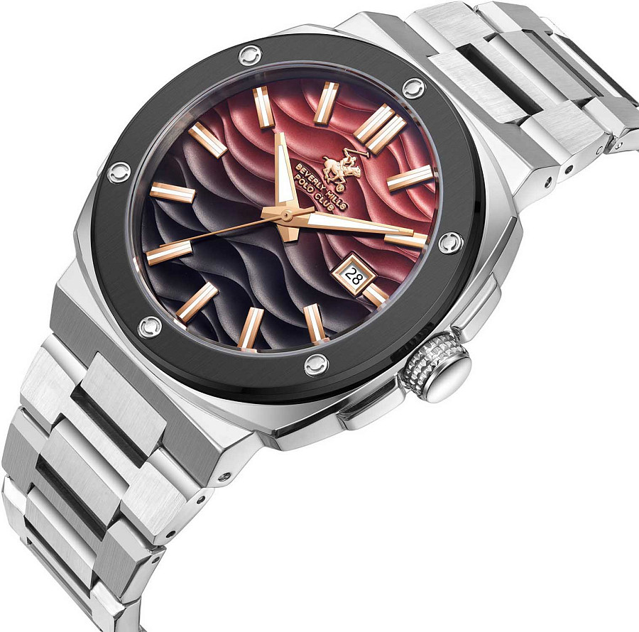 Часы Beverly Hills Polo Club BP3655X.380 — кварцевые, сталь металл