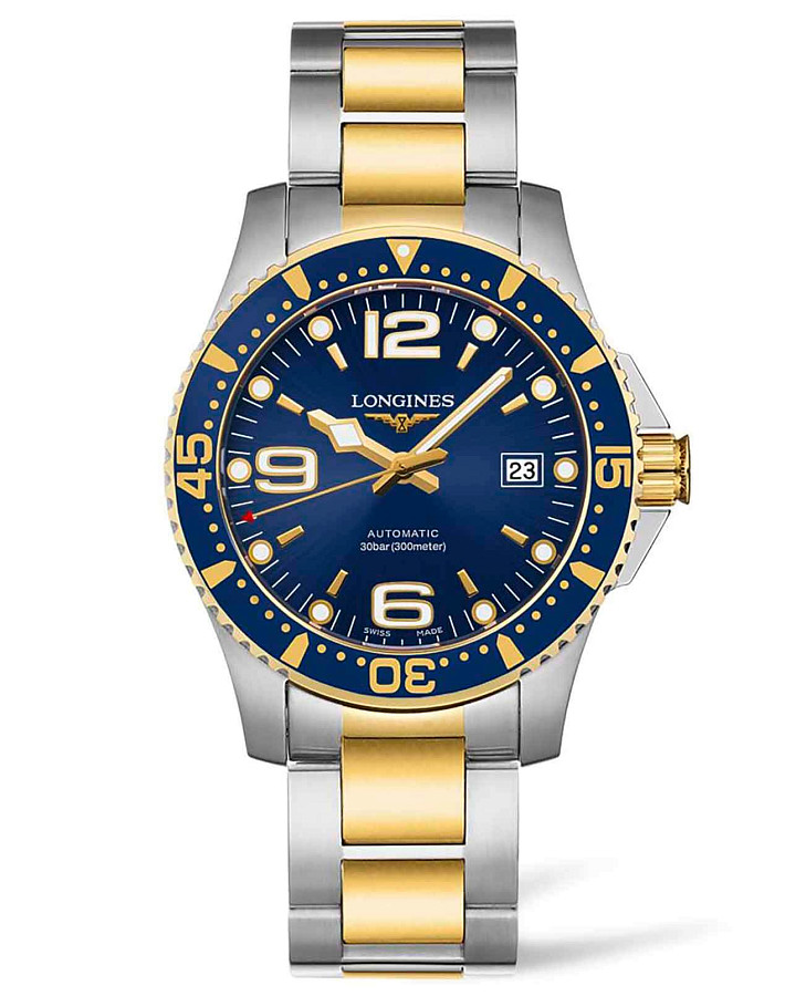 Часы Longines HydroConquest L3.742.3.96.7 — мужские, синий