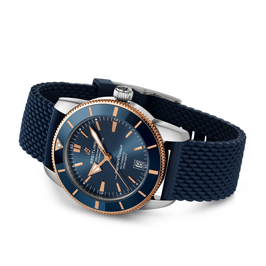 Часы Breitling Superocean Heritage B20 Automatic 42 UB2010161C1S1 — сталь золото металл, Швейцария