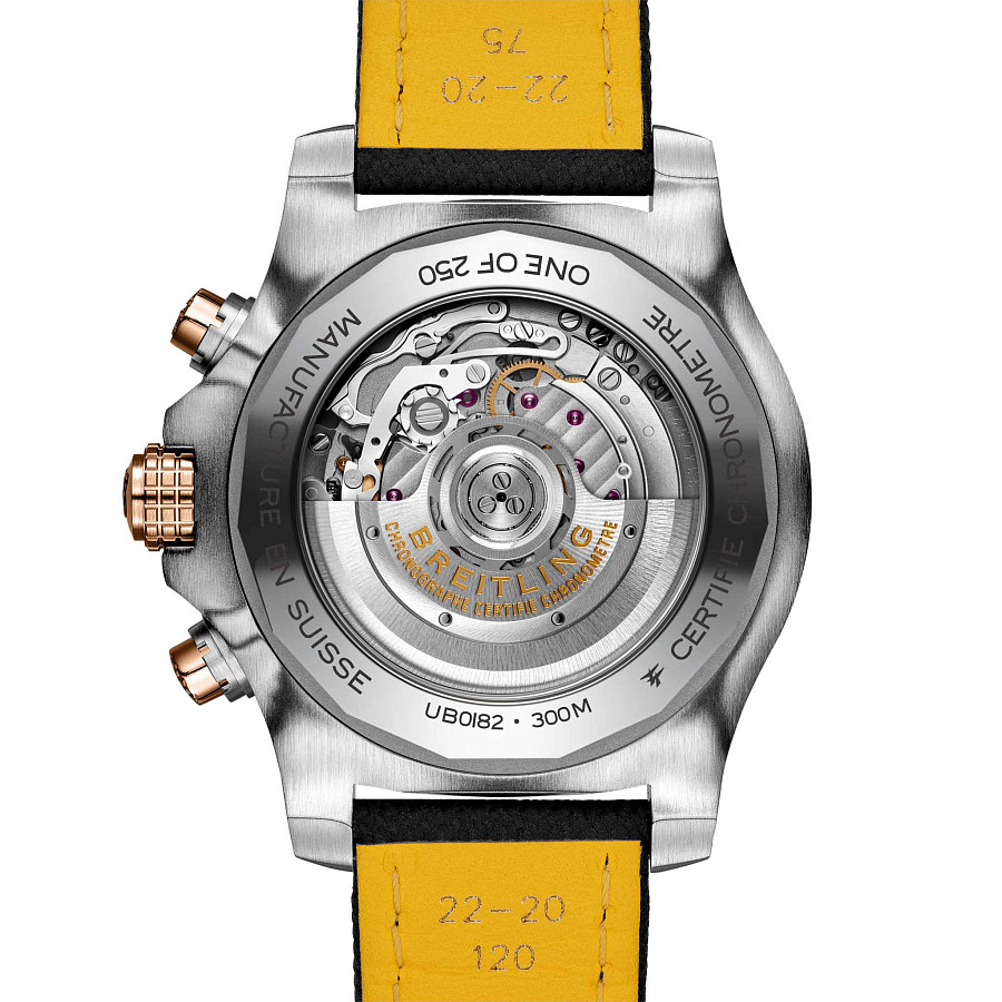 Часы Breitling Avenger B01 Chronograph 45 UB01821A1B1X1 — кожаный, мужские