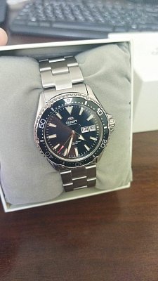 Фото покупателя: Японские механические наручные часы Orient Diving Sport Automatic RA-AA0004E (RN-AA0004E)