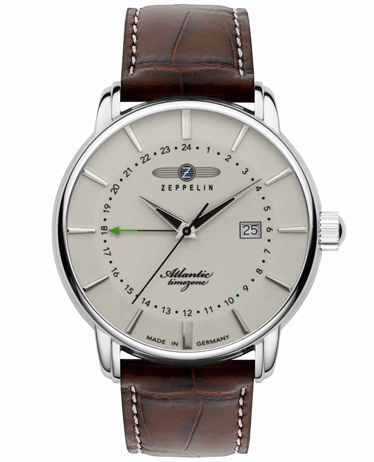Часы Zeppelin Atlantic 84425 — мужские, бежевый