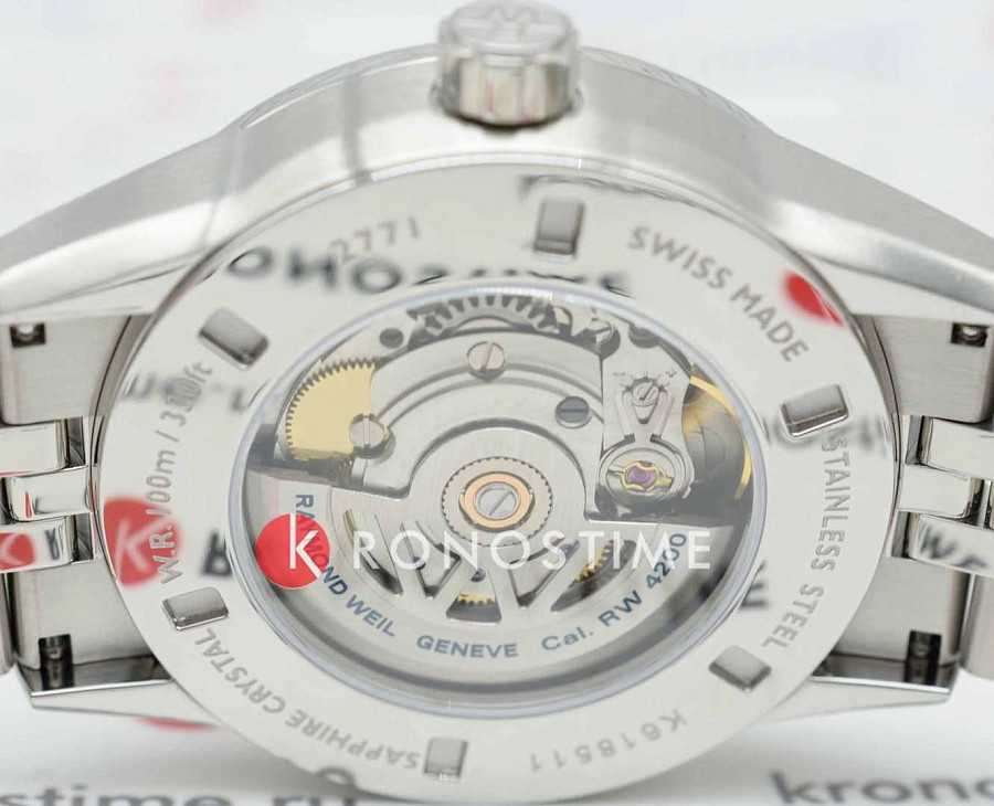 Часы Raymond Weil Freelancer 2771-ST-52051 — зеленый, металл сталь