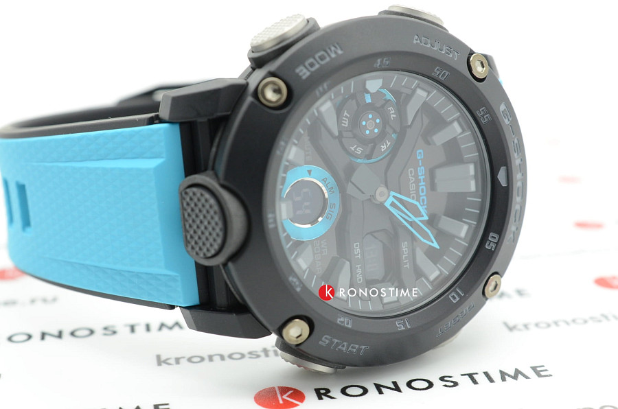 Часы Casio G-Shock GA-2000-1A2DR (GA-2000-1A2) — электронные, карбон