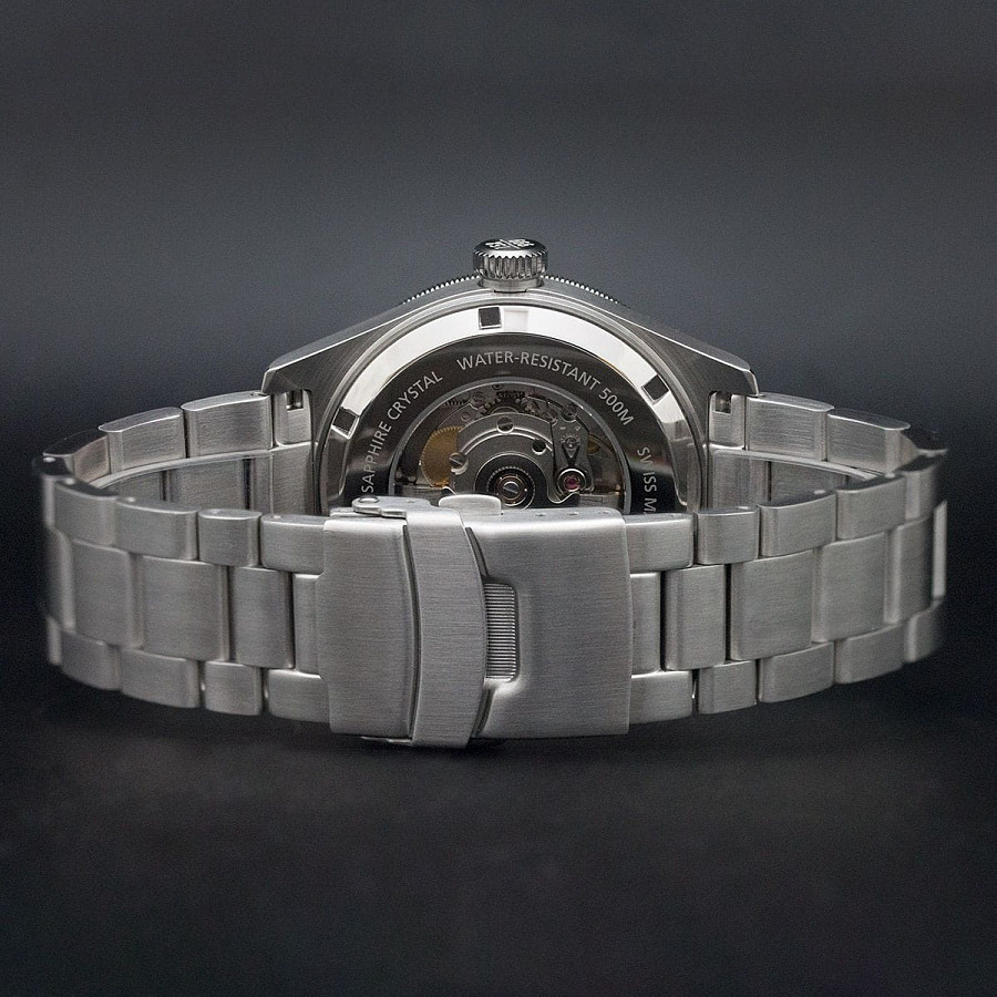 Часы Swiss Military by Chrono Diver Limited Edition SMA34075.03 — металл сталь, Швейцария