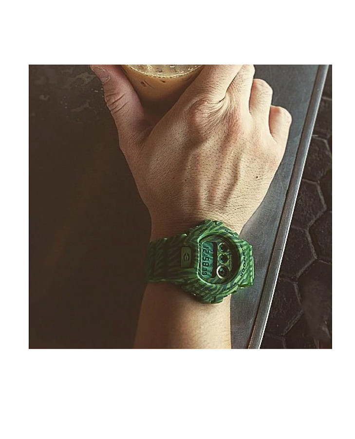 Часы Casio G-Shock DW-6900ZB-3DR — электронные, пластик