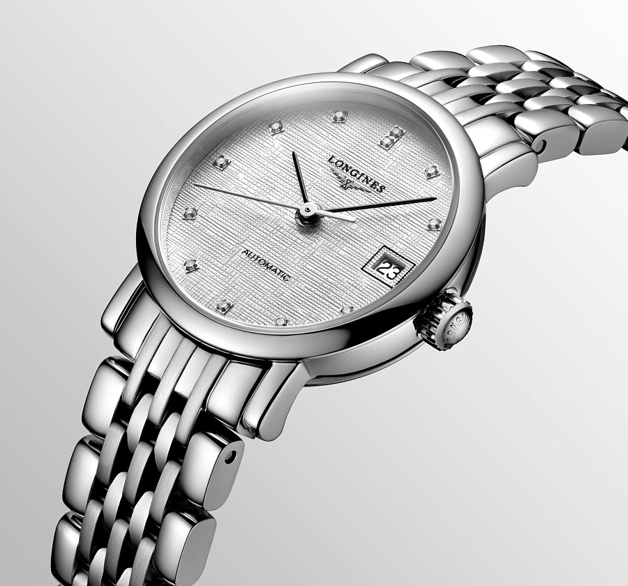 Часы Longines Elegant Collection L4.309.4.77.6 — нержавеющая сталь, мужские