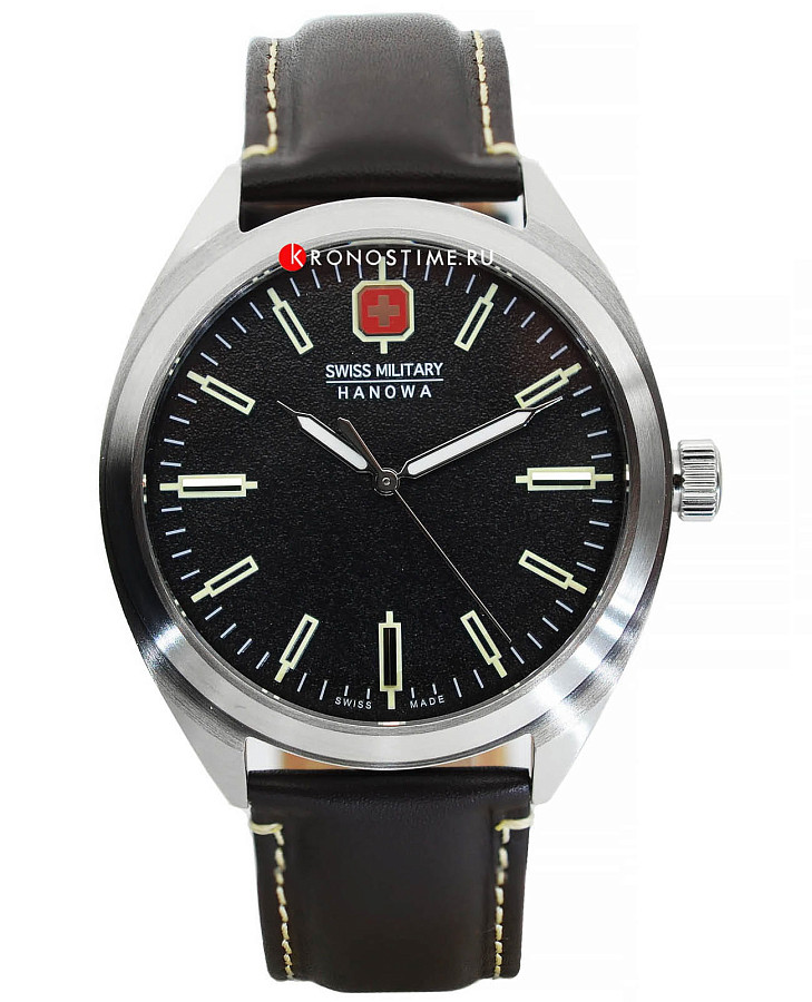 Часы Swiss Military Hanowa Racer SMWGA7000701 — мужские, черный