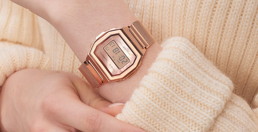 Часы Casio Collection A1000MPG-9 — Япония, мужские