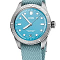 Швейцарские механические часы Oris Divers Sixty‑Five 'Cotton Candy' 01 733 7771 4055-07 3 19 02S