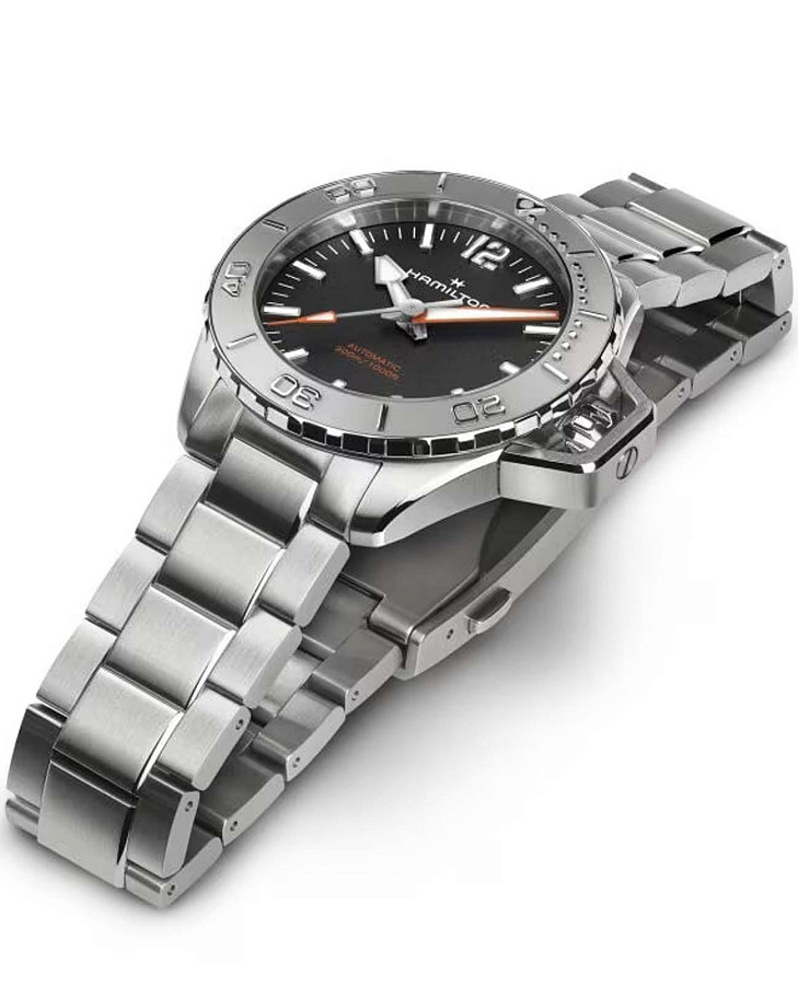 Часы Hamilton Khaki Navy Frogman Auto H77485130 — металл сталь, Швейцария