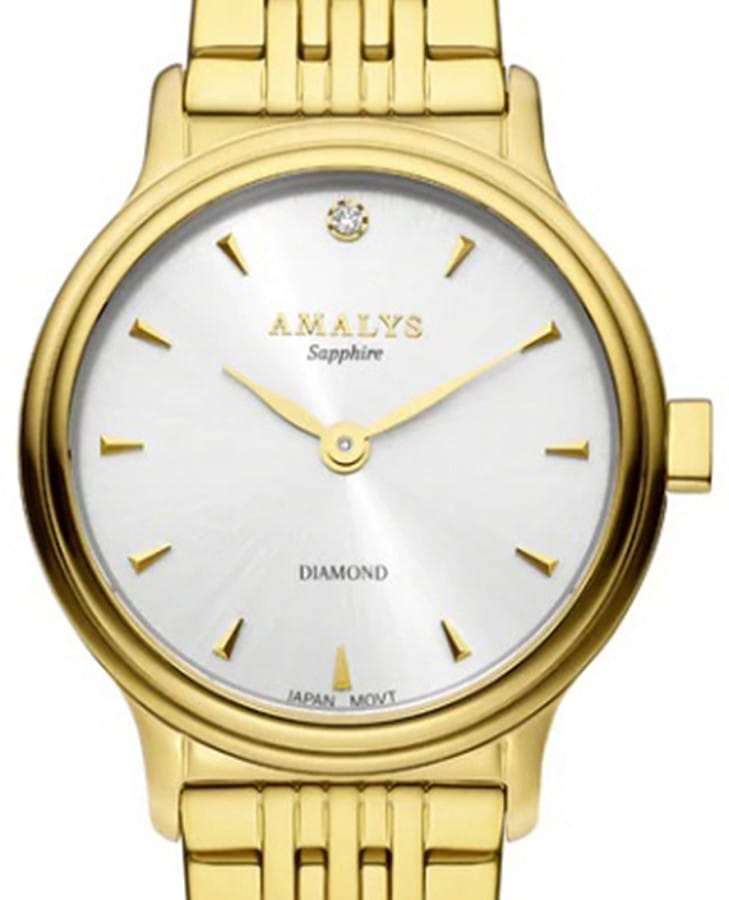 Часы Amalys AMW-221 — кварцевые, металл сталь