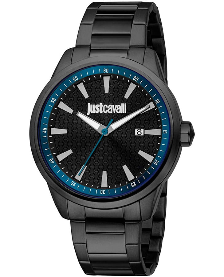 Часы Just Cavalli Cavaliere JC1G385M0085 — мужские, черный