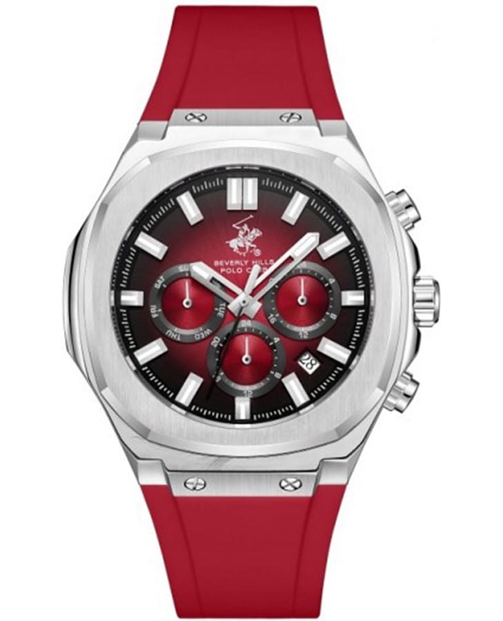 Часы Beverly Hills Polo Club BP3933X.388 — мужские, красный