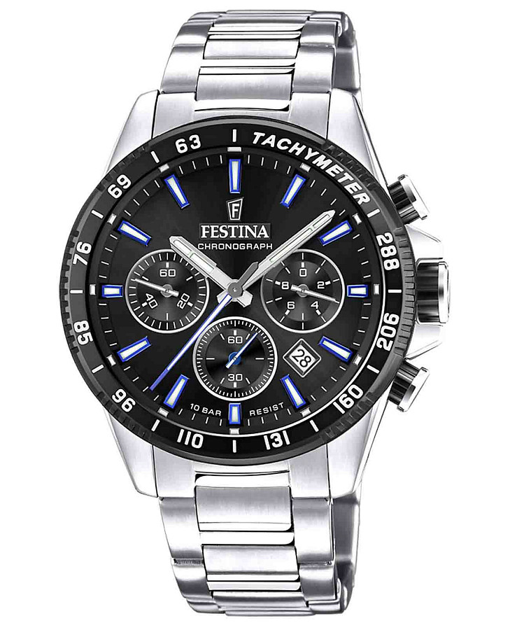 Часы Festina Timeless Chrono F20560/5 — мужские, черный