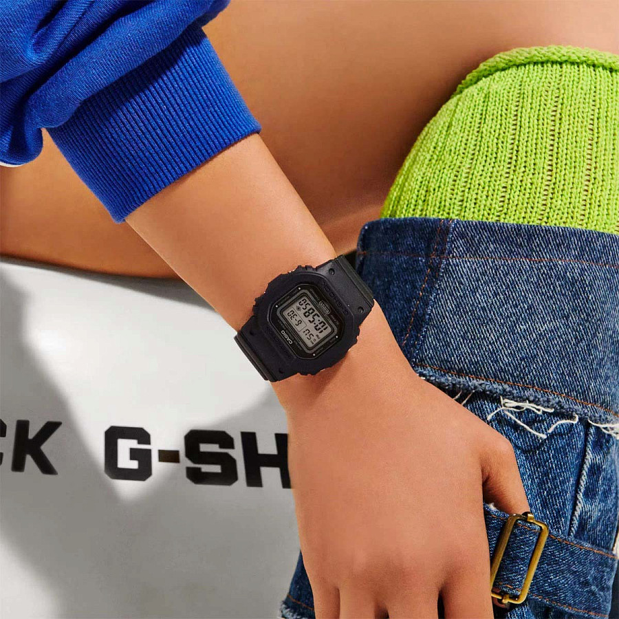 Часы Casio G-Shock GMD-S5600BA-1 (GMD-S5600BA-1) — пластик, Япония