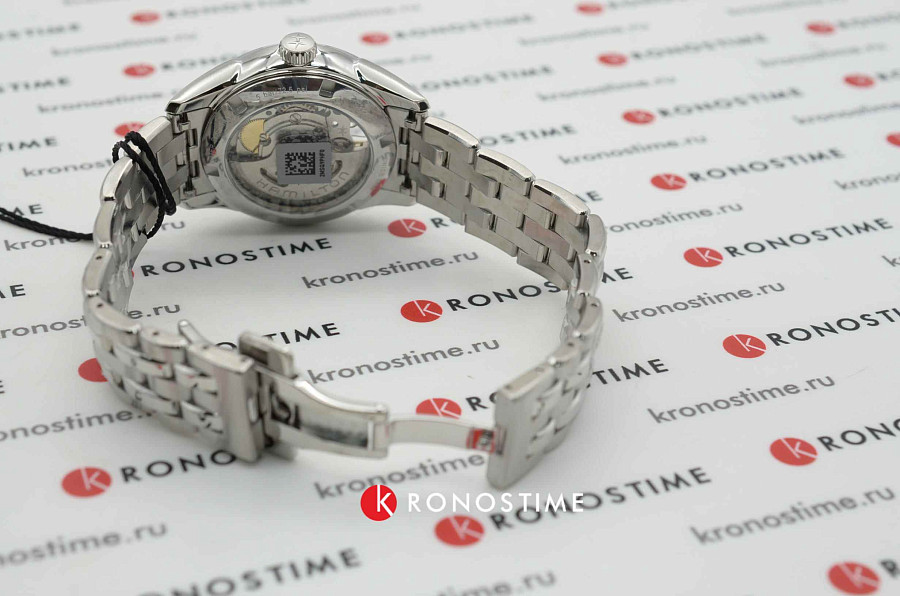 Часы Hamilton Jazzmaster Open Heart Auto H32215190 — женские, нержавеющая сталь