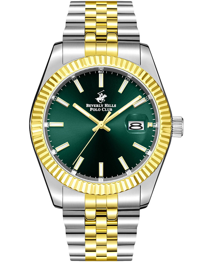 Часы Beverly Hills Polo Club BP3018X.271 — мужские, зеленый